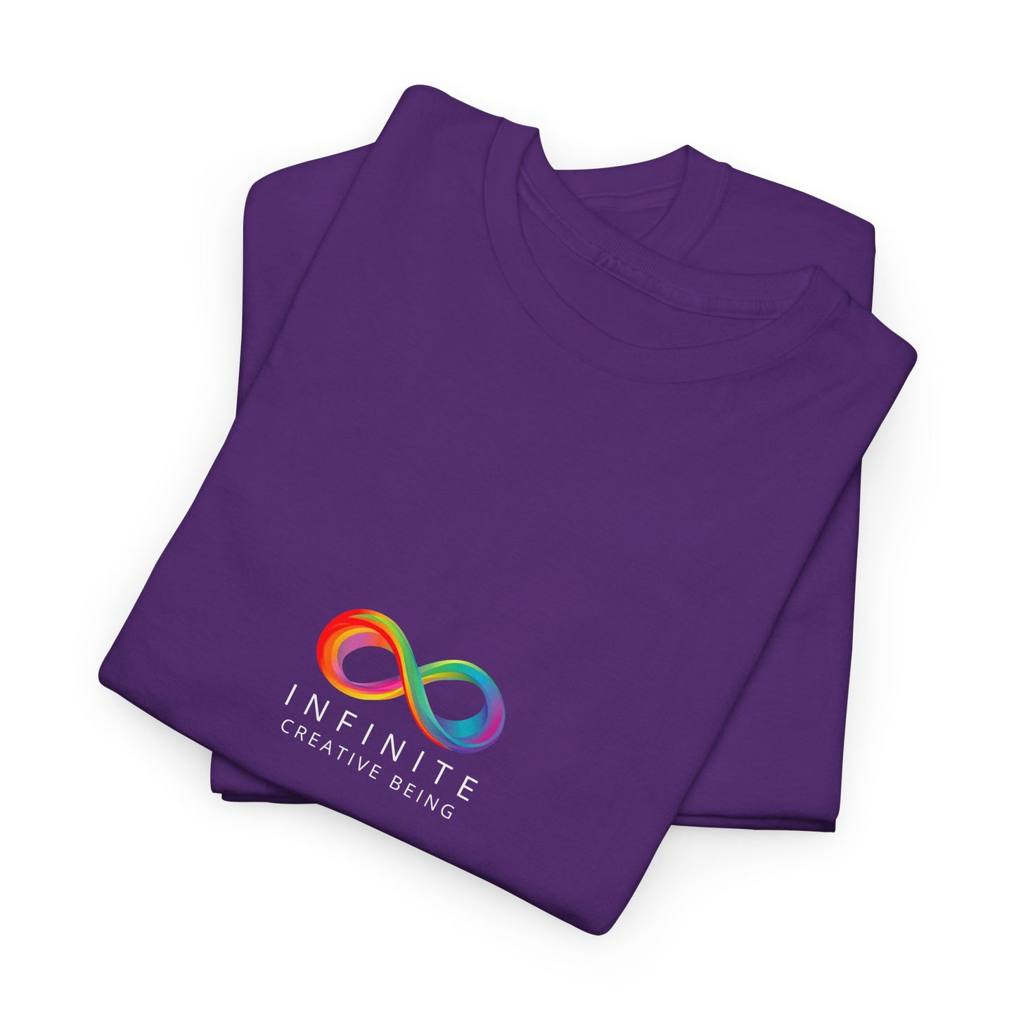 Colorful Infinite Creative Being Unisex Tee, Inclusive Fashion, Everyday Casual Wear, Gift for Friends