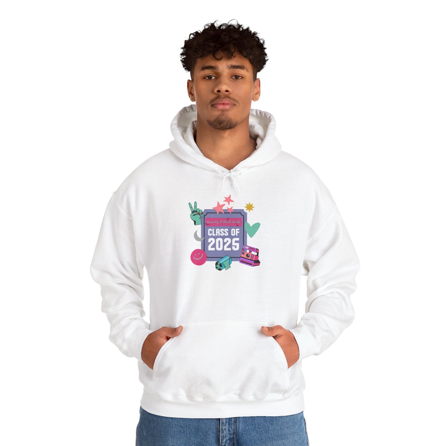 Class of 2025 Graduation Hoodie, Unisex Heavy Blend Hooded Sweatshirt, High School Graduation Gift, Casual Cool Style, College Hoodie