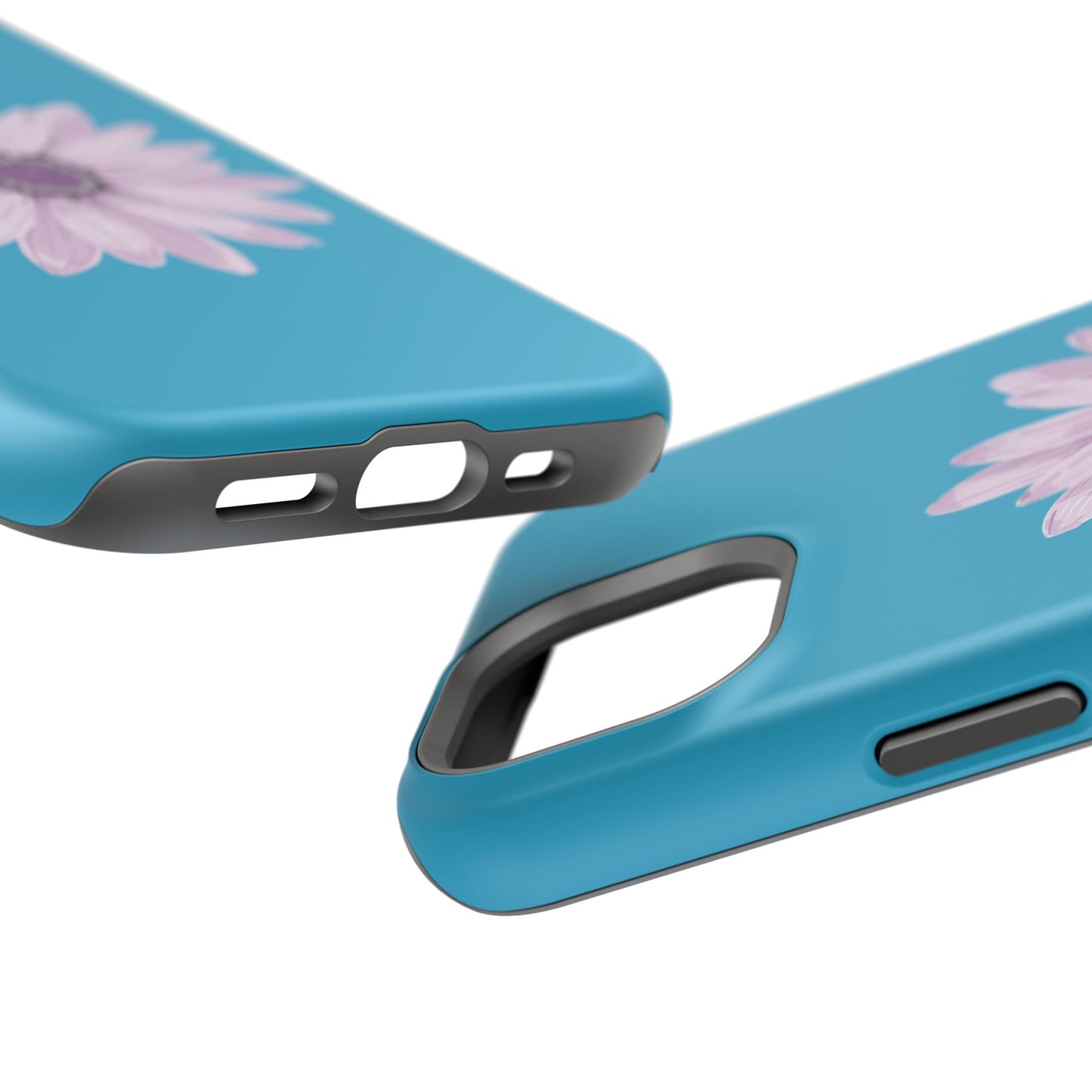 Magnetic Phone Cases with Floral Design, Impact-Resistant Accessories, Stylish Tech Protection, Gifts for Her, Unique Cell Phone Cases