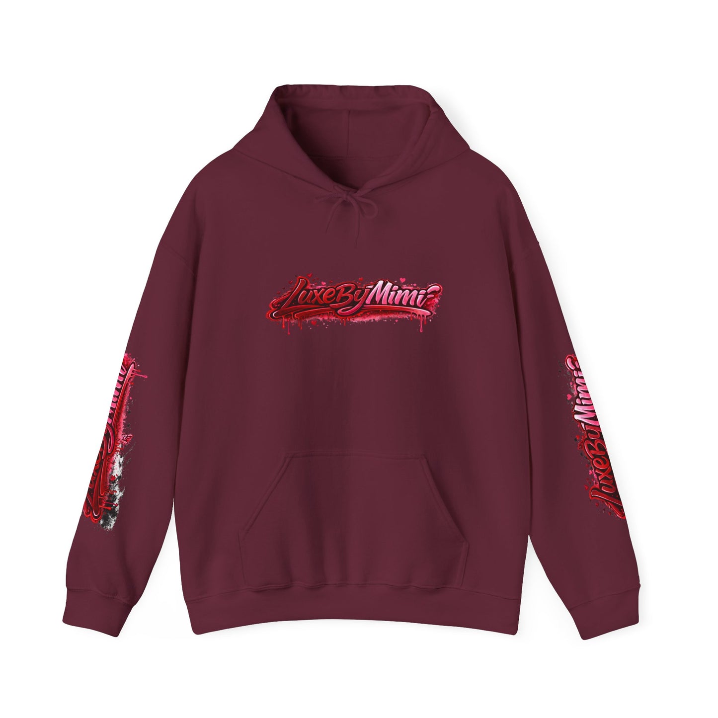 LuxeByMimi Brand Graffiti de Luxe Hoodie — Streetwear Pullover