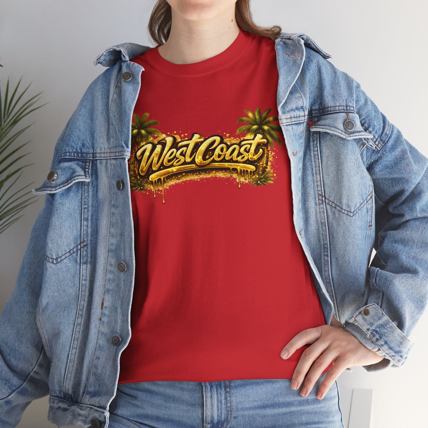 West Coast Palm Tree T-Shirt — Retro Surf Vibe Tee