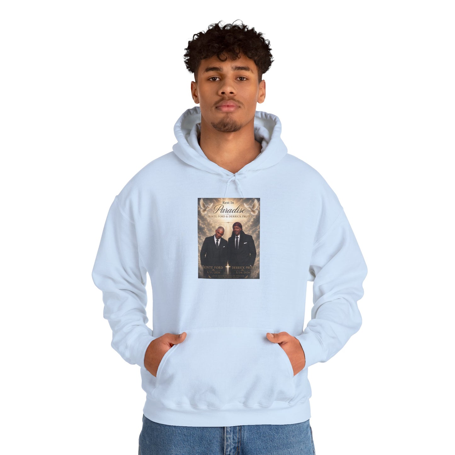 In Memory of Portrait Hoodie — "The Anointing" Ministry Sweatshirt