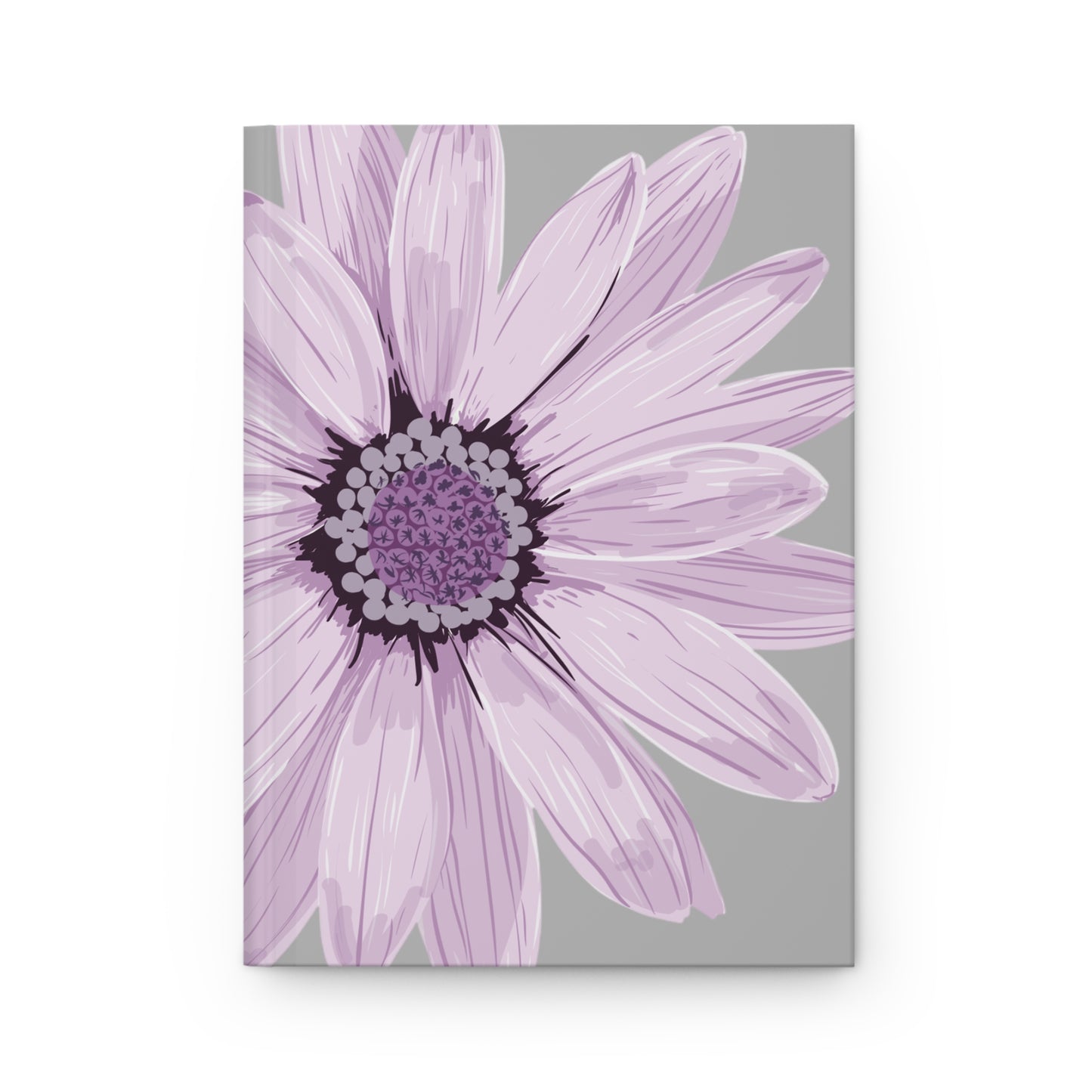 Floral Hardcover Journal, Elegant Writing Notebook, Gift for Writers, Beautiful Journal for Ideas, Flower Design Diary