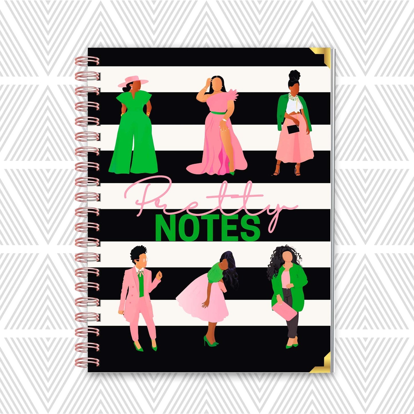 Pretty Notes Sorority Keepsake Notebook