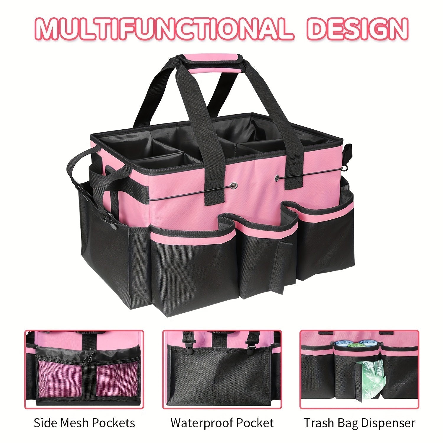 Capacity Cleaning Tool Storage Bag-1