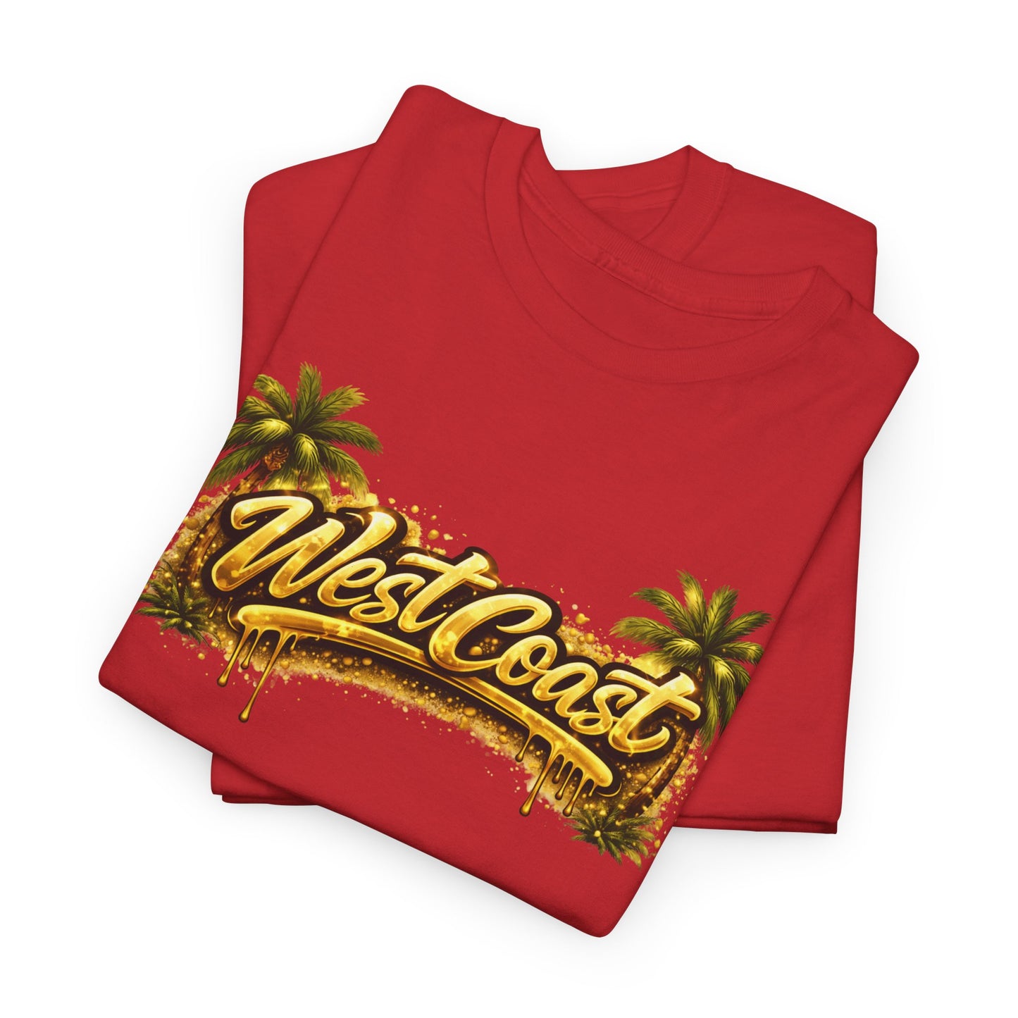 West Coast Palm Tree T-Shirt — Retro Surf Vibe Tee