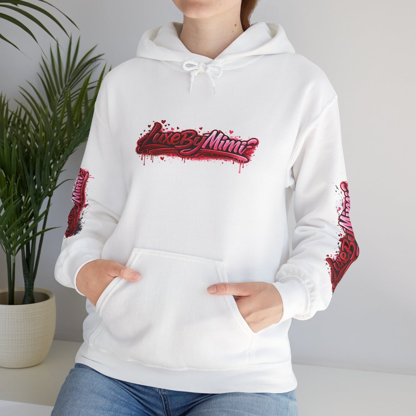 LuxeByMimi Brand Graffiti de Luxe Hoodie — Streetwear Pullover