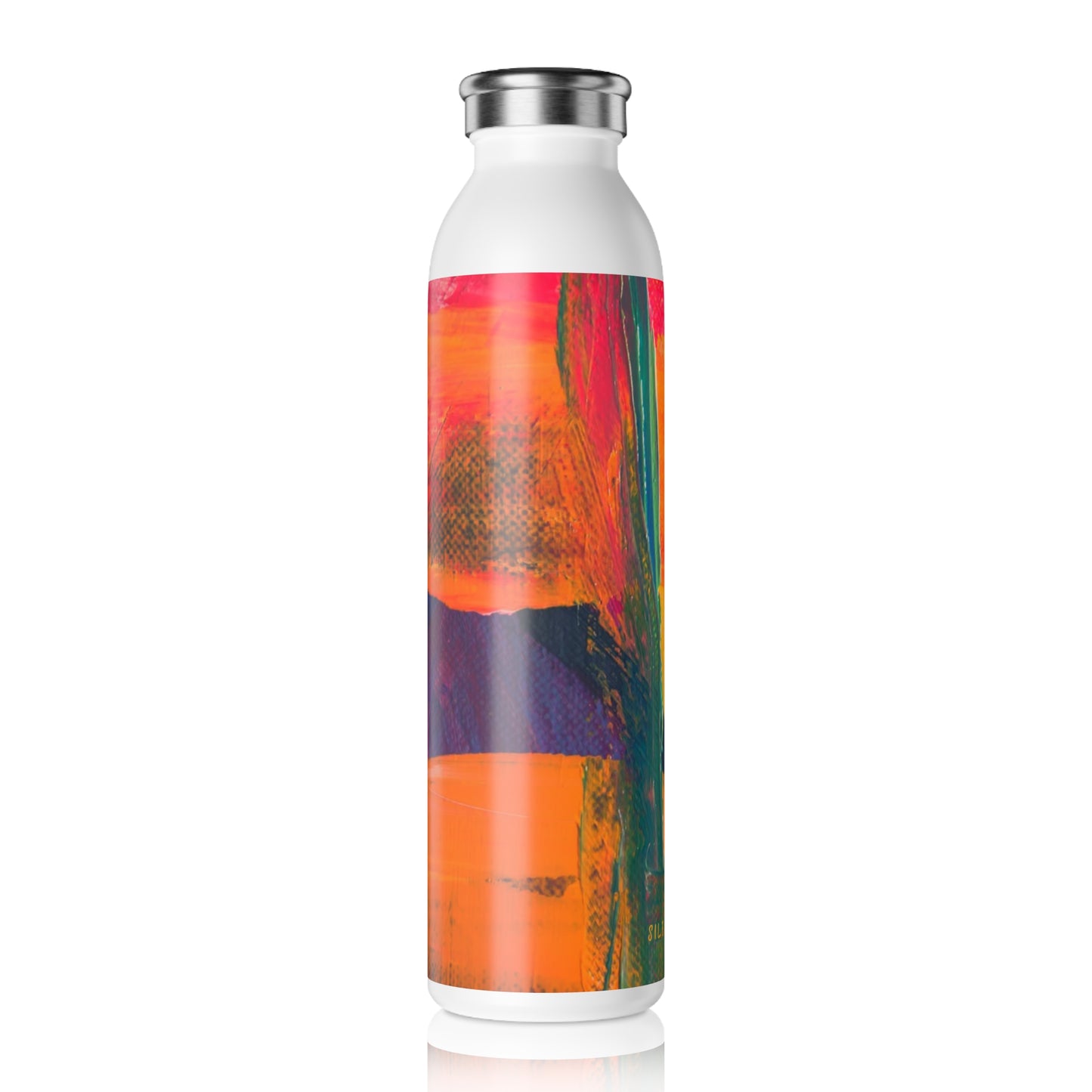 Vibrant Slim Water Bottle - Stylish Drink Container for Hydration, Eco-Friendly, Reusable, Gym and Travel Buddy, Perfect Gift for All [...]