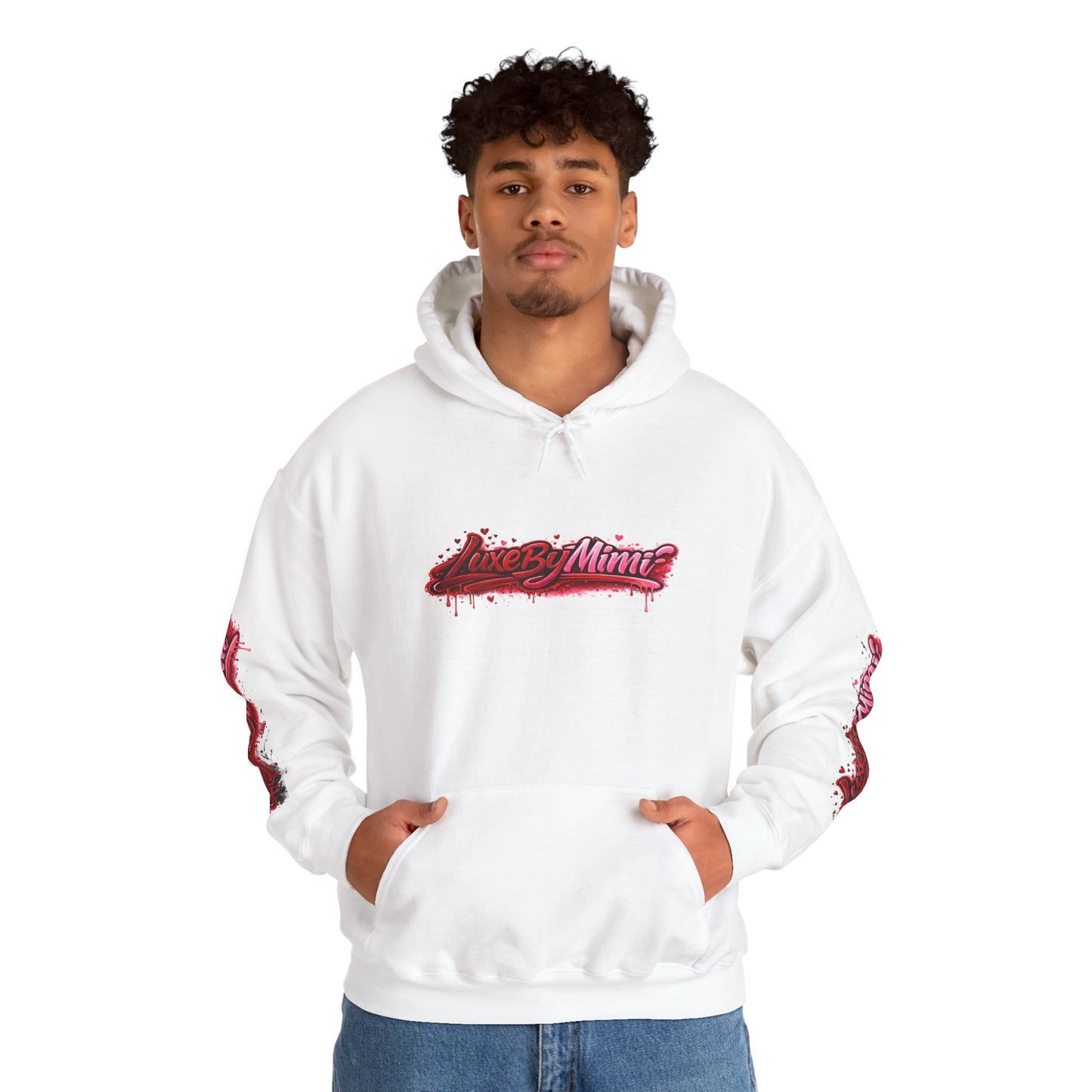 LuxeByMimi Brand Graffiti de Luxe Hoodie — Streetwear Pullover