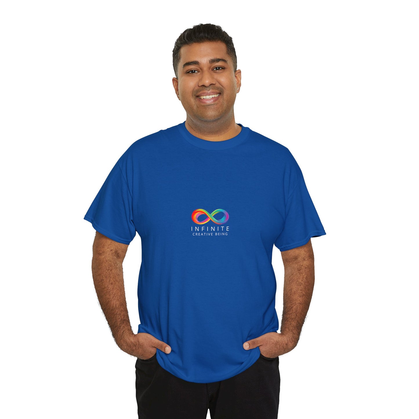 Colorful Infinite Creative Being Unisex Tee, Inclusive Fashion, Everyday Casual Wear, Gift for Friends