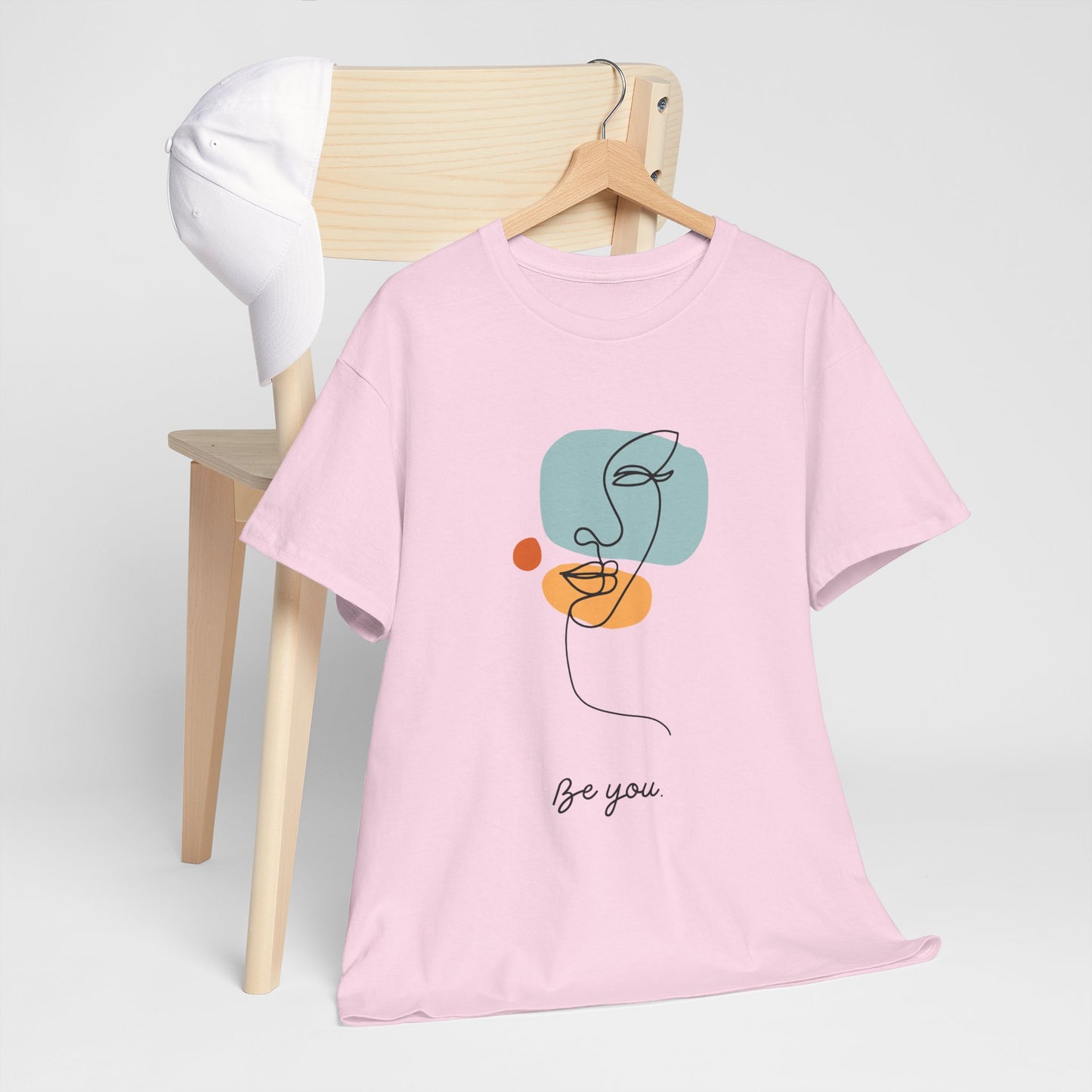 Be You Unisex Cotton Tee - Inspirational Graphic Tee for Self-Love, Gift for Friends, Casual Wear, Birthday, Everyday Comfort