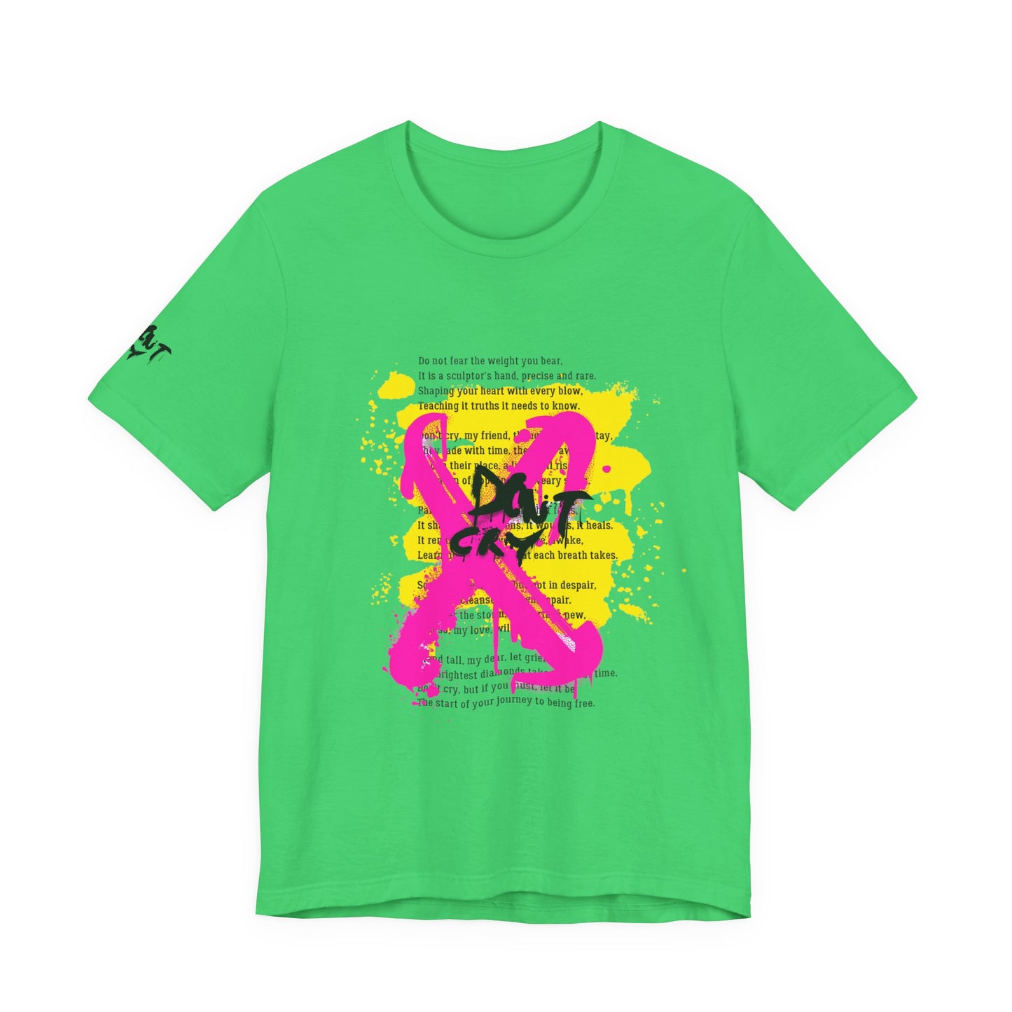 Inspirational Unisex Short Sleeve Tee - Journey to Self-Love & Empowerment
