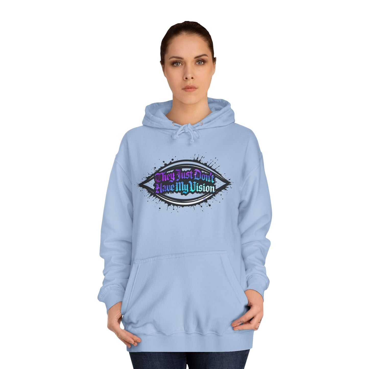 “VISION” Graphic Hoodie — Cosmic Art Pullover