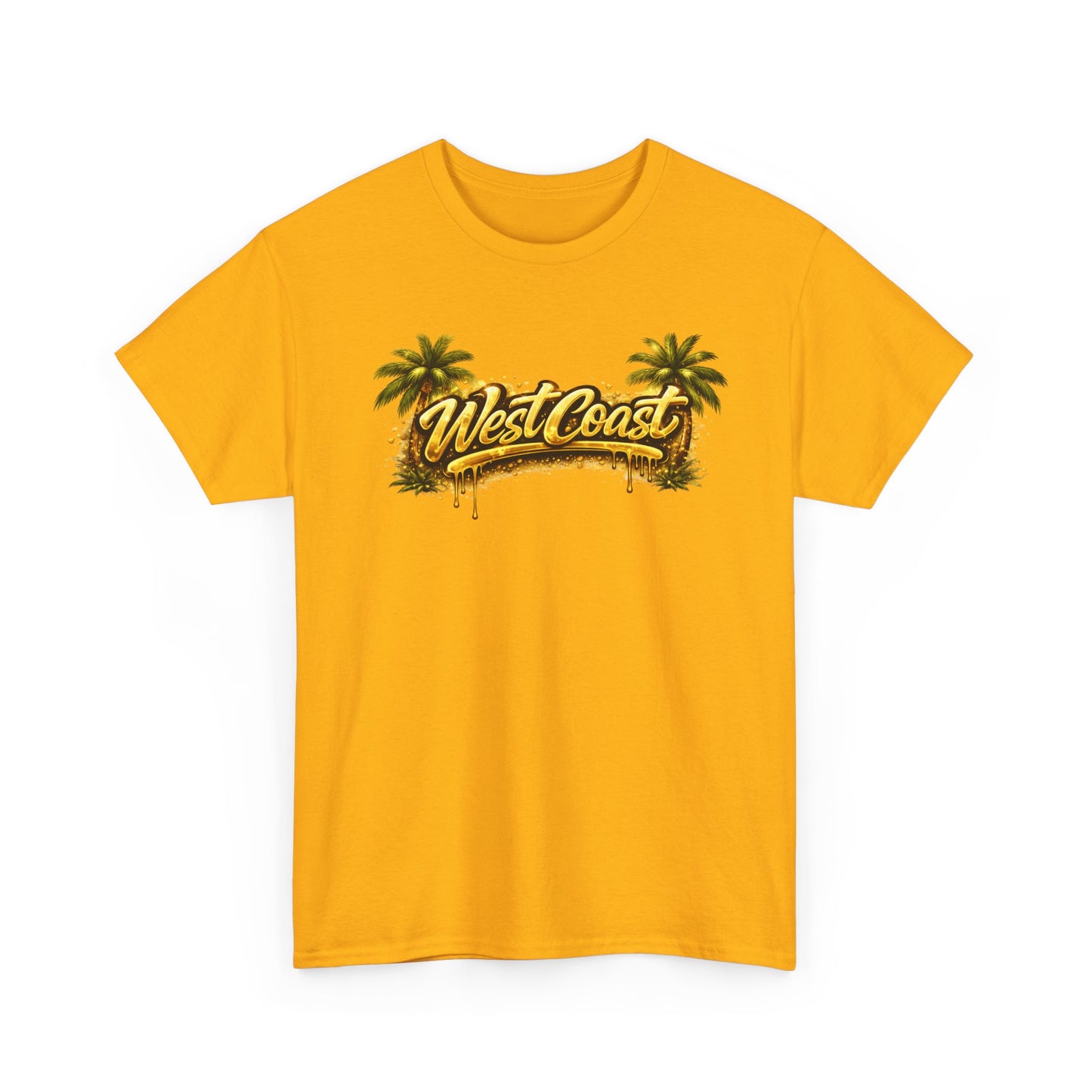 West Coast Palm Tree T-Shirt — Retro Surf Vibe Tee