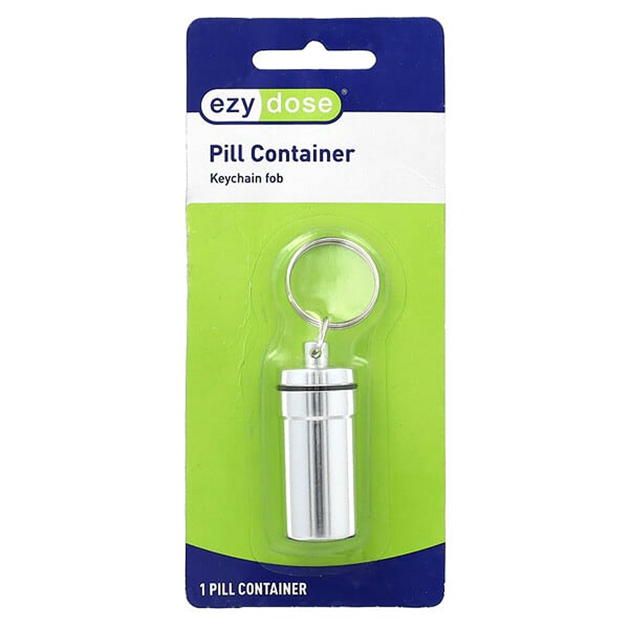 Ezy Dose Pill Container Keychain Fob
