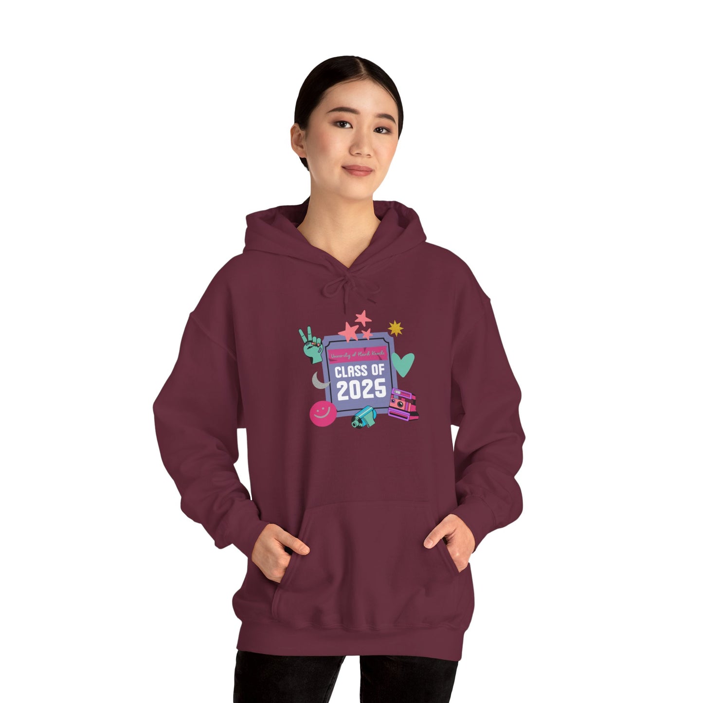 Class of 2025 Graduation Hoodie, Unisex Heavy Blend Hooded Sweatshirt, High School Graduation Gift, Casual Cool Style, College Hoodie