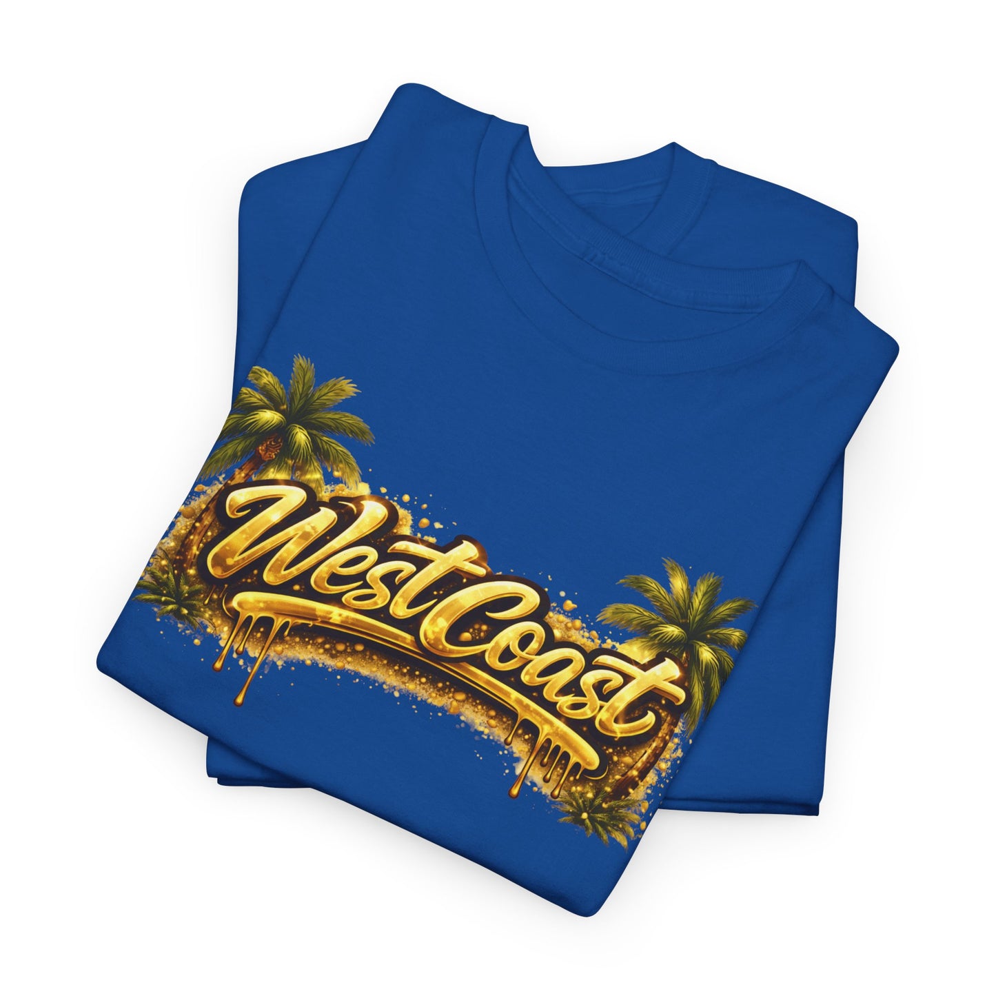 West Coast Palm Tree T-Shirt — Retro Surf Vibe Tee