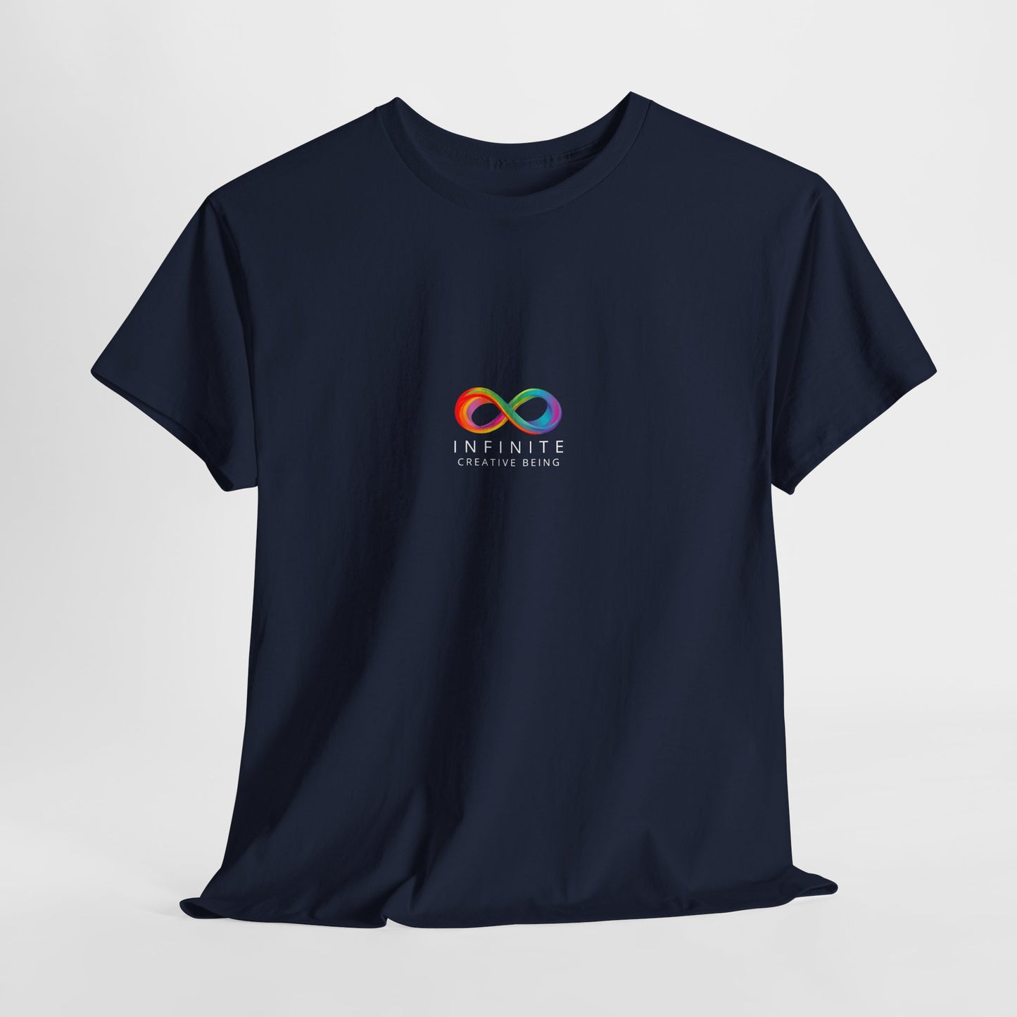 Colorful Infinite Creative Being Unisex Tee, Inclusive Fashion, Everyday Casual Wear, Gift for Friends