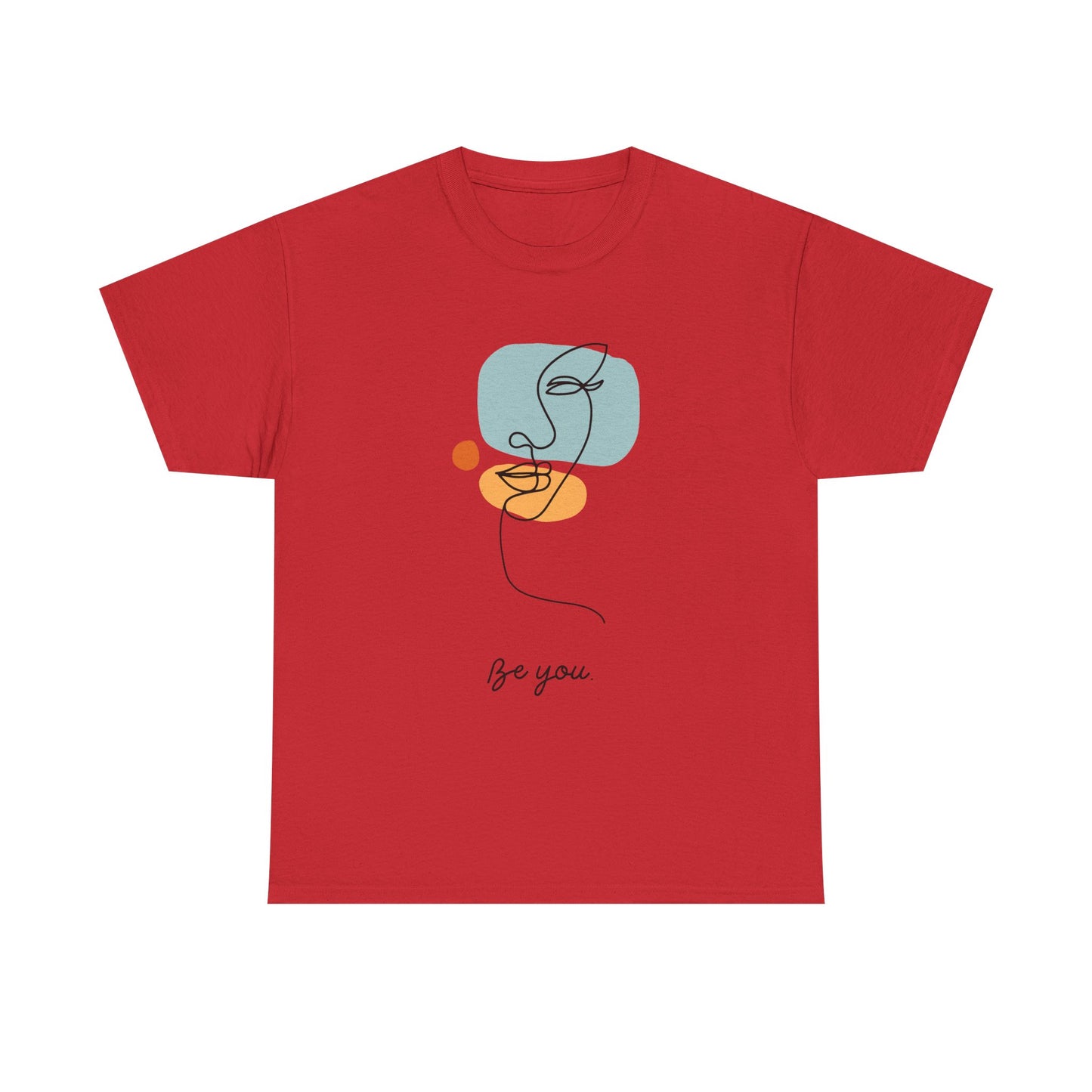 Minimalist Be You Tee, Unisex Cotton T-Shirt, Inspirational Graphic Tee, Gift for Friends, Casual Everyday Wear, Self-Love Apparel