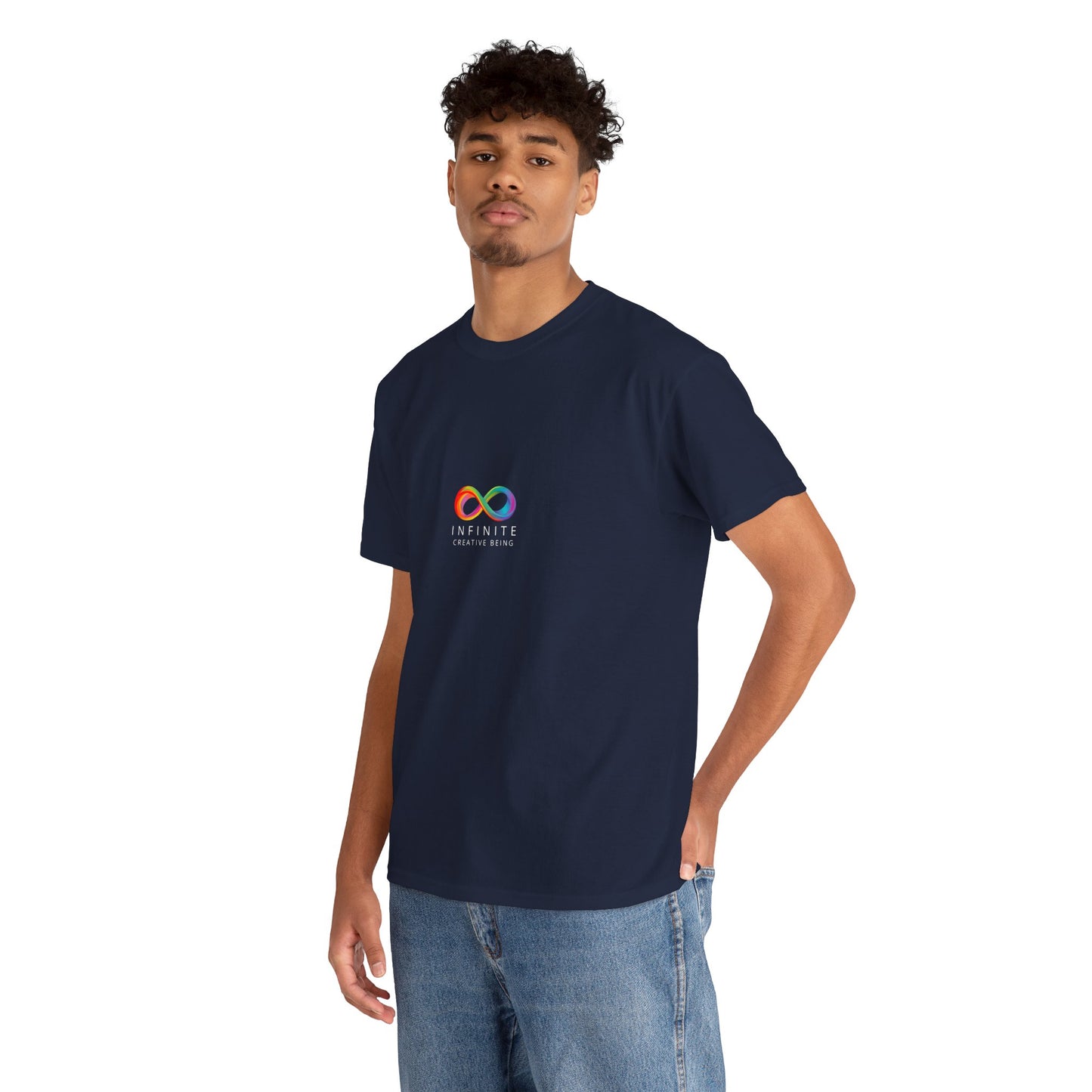 Colorful Infinite Creative Being Unisex Tee, Inclusive Fashion, Everyday Casual Wear, Gift for Friends