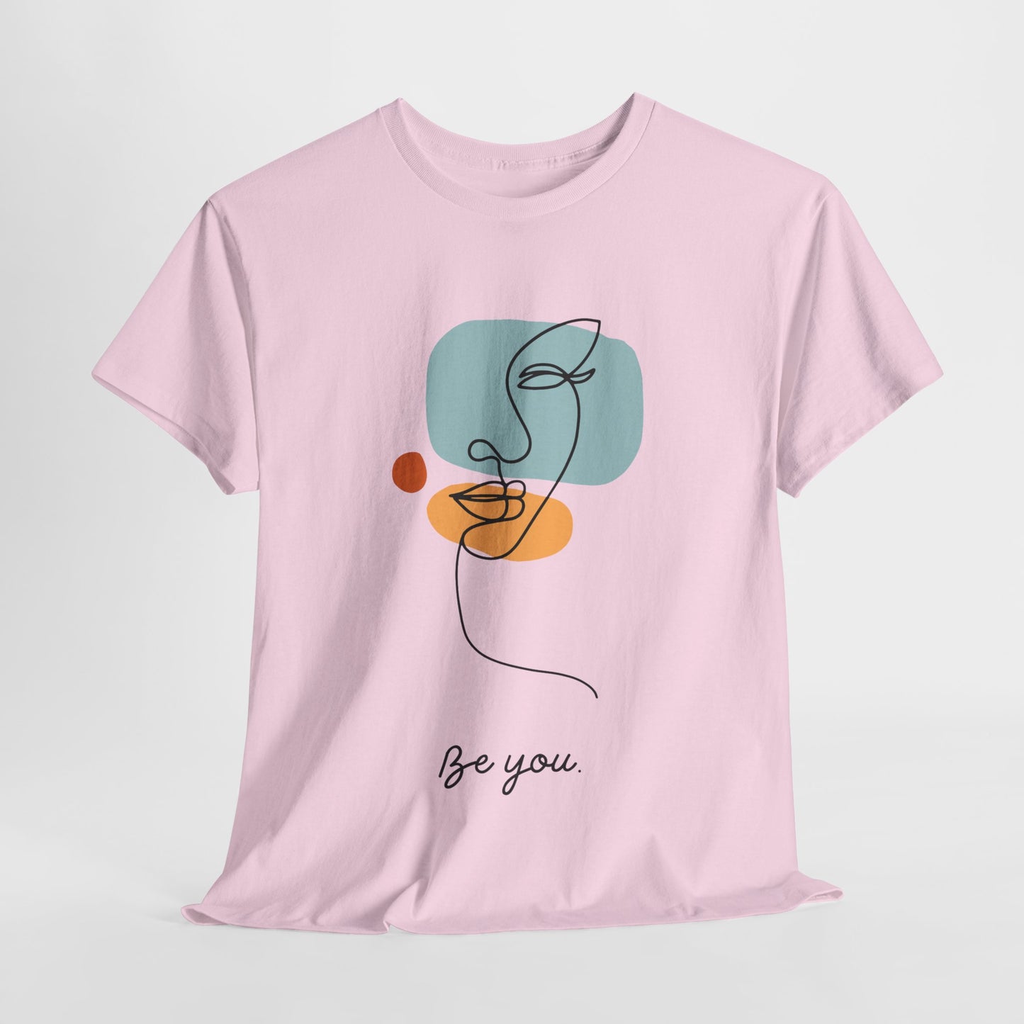Minimalist Be You Tee, Unisex Cotton T-Shirt, Inspirational Graphic Tee, Gift for Friends, Casual Everyday Wear, Self-Love Apparel