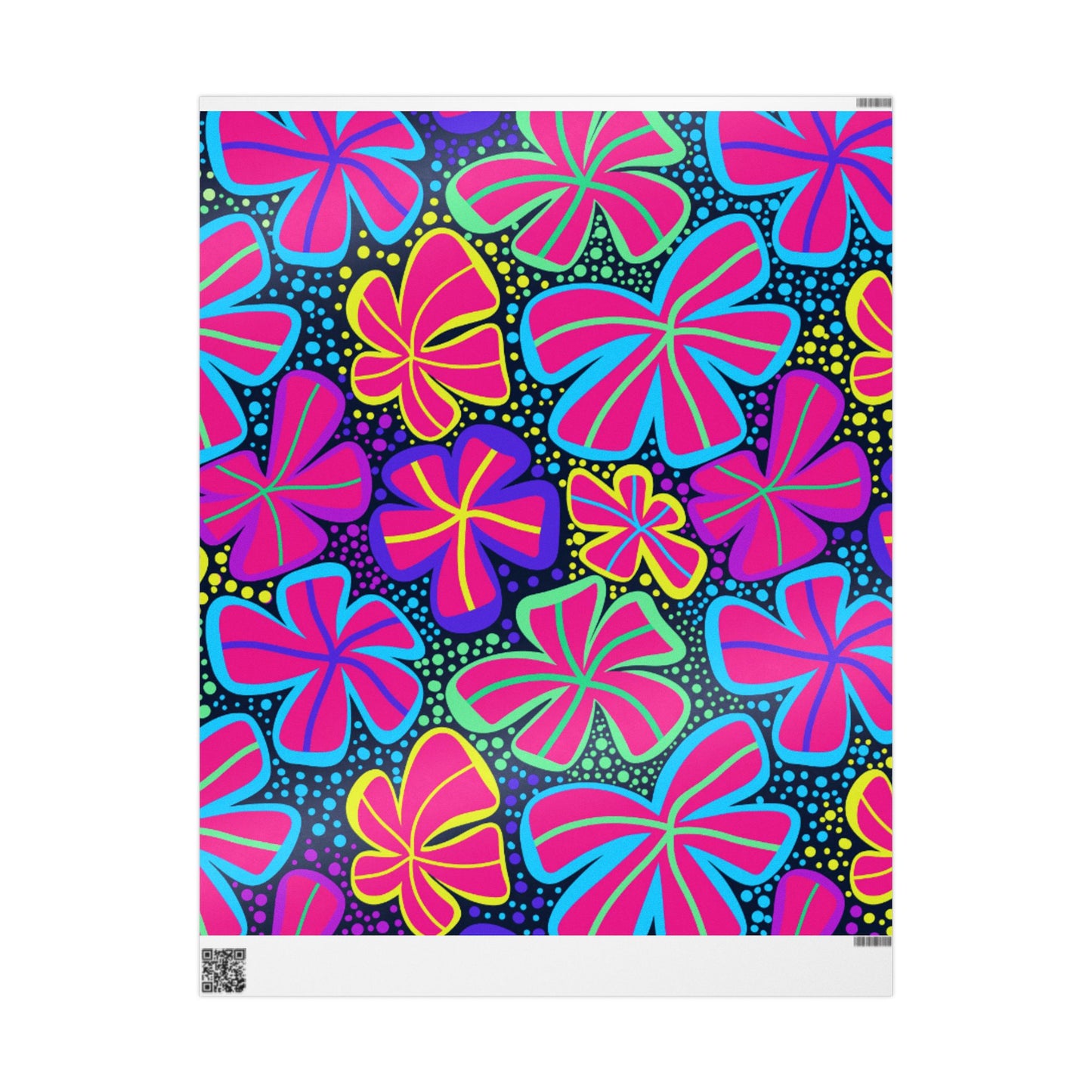 Vibrant Gift Wrapping Papers, Colorful Party Wrap, Floral Print Gift Wrap, Eco-Friendly Wrap, Birthday, Holiday, DIY Crafts