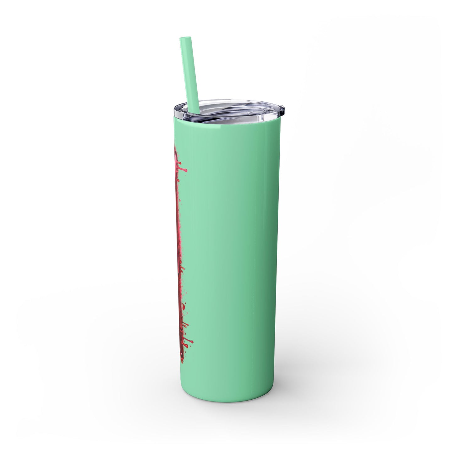 Skinny Tumbler – 'Lake & Lemons' Red Script 20oz Insulated Straw Tumbler