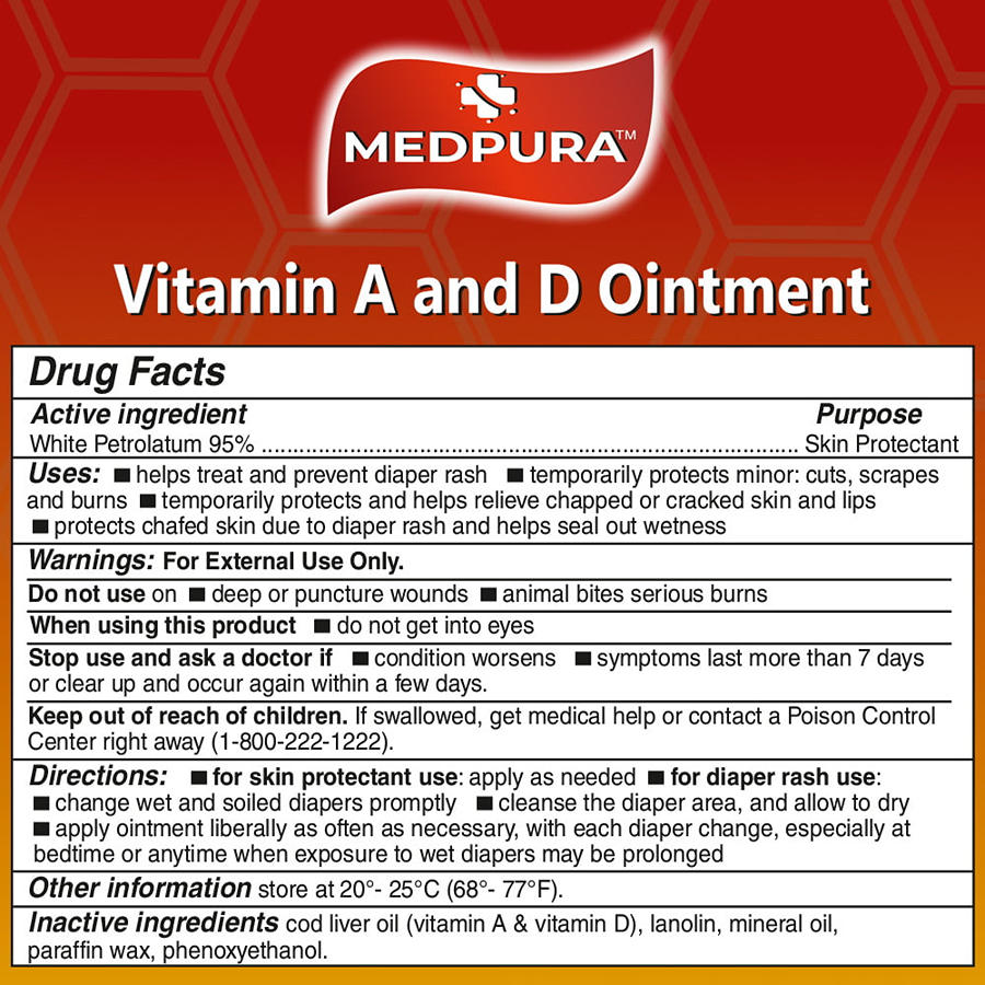 Medpura  Oi 95%  113Gm Vita  A&D