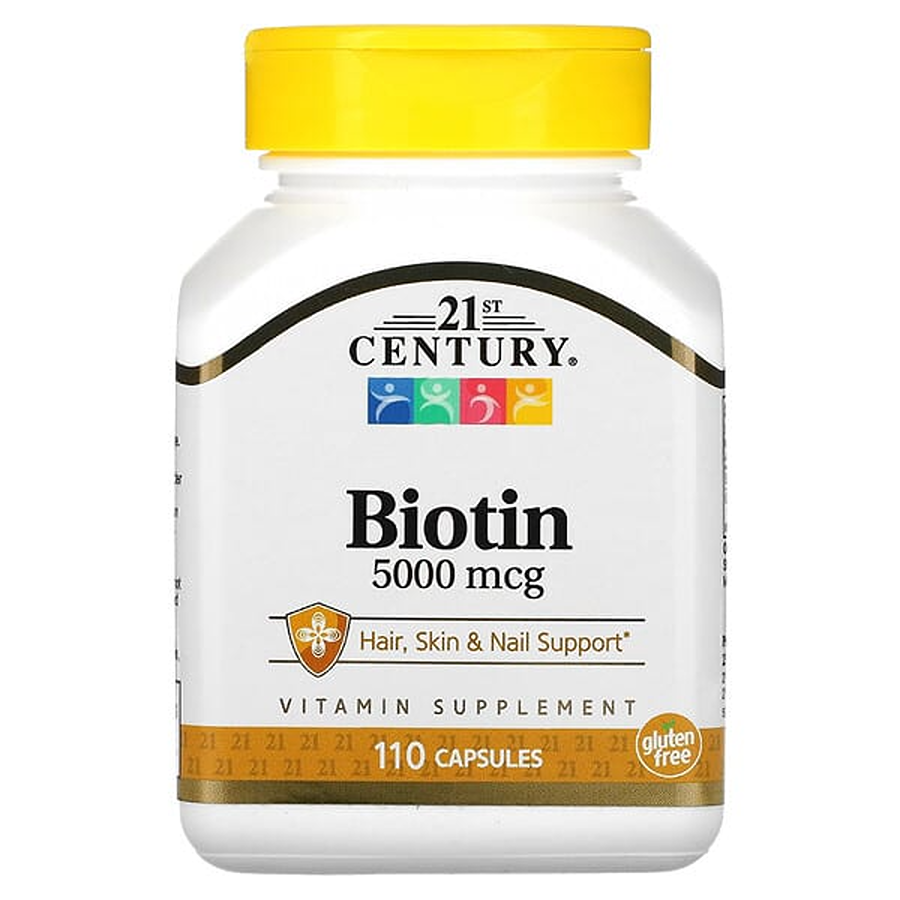 21st Century Biotin 5000 Mcg  Capsules 110 Ct