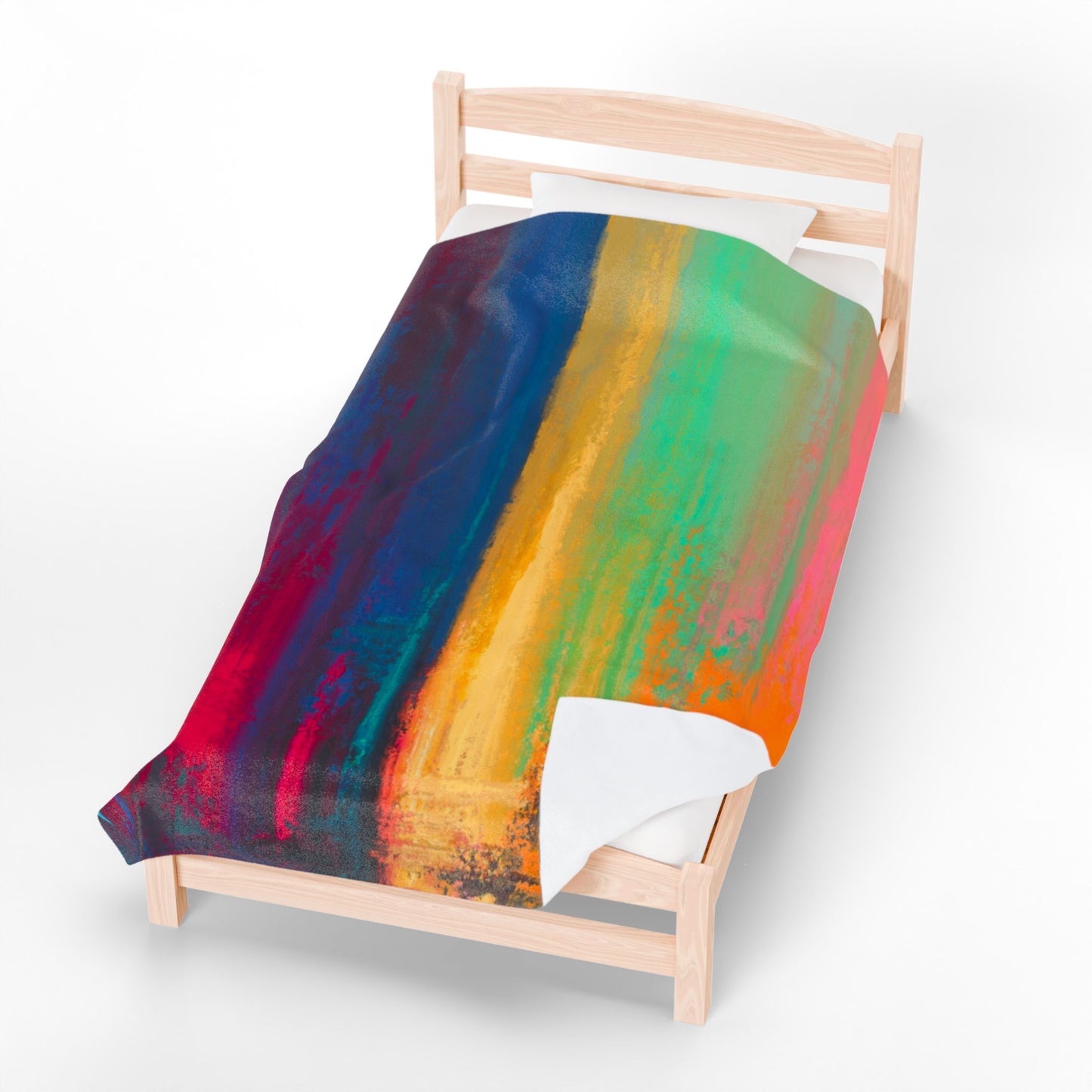 Vibrant Velveteen Plush Blanket | Cozy Throw for Home Decor, Gift for Weddings, Birthdays, Housewarming, Relaxation