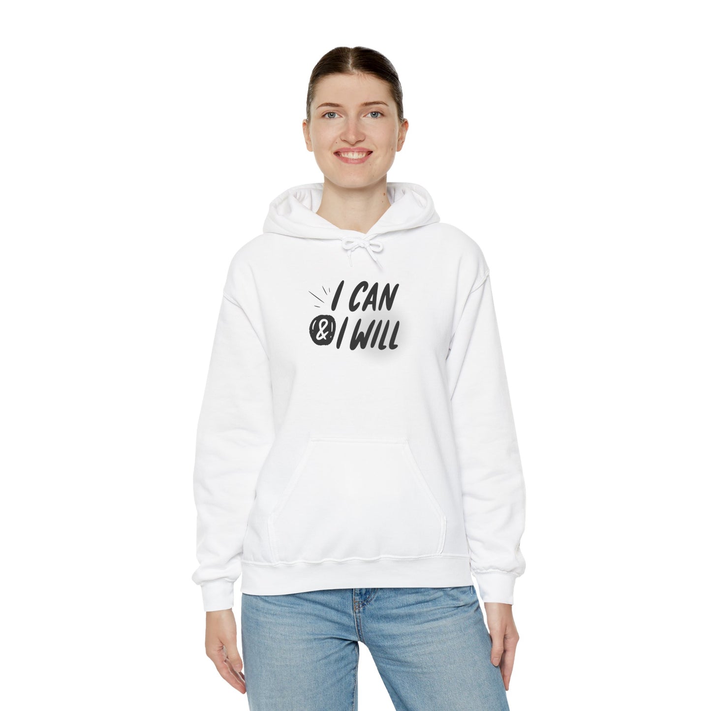 Motivational Hoodie for Empowerment, Cozy Sweatshirt for Inspirational Gift, Unisex Apparel, Perfect for Casual Wear, Gym and Self-Care