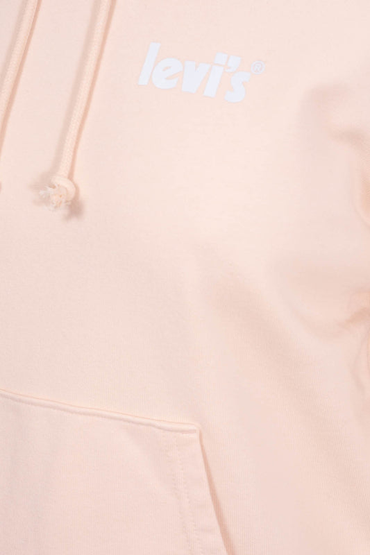 LEVI'S - Women's reflective poster logo hoodie-0