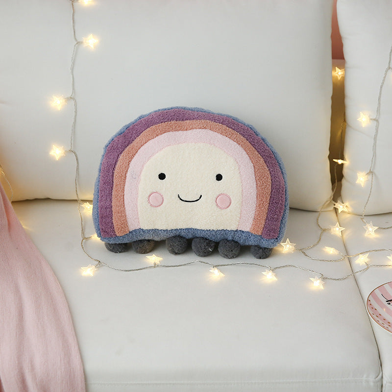 Cute Cloud Sleeping Pillow Creative Lazy Stuffed Toy
