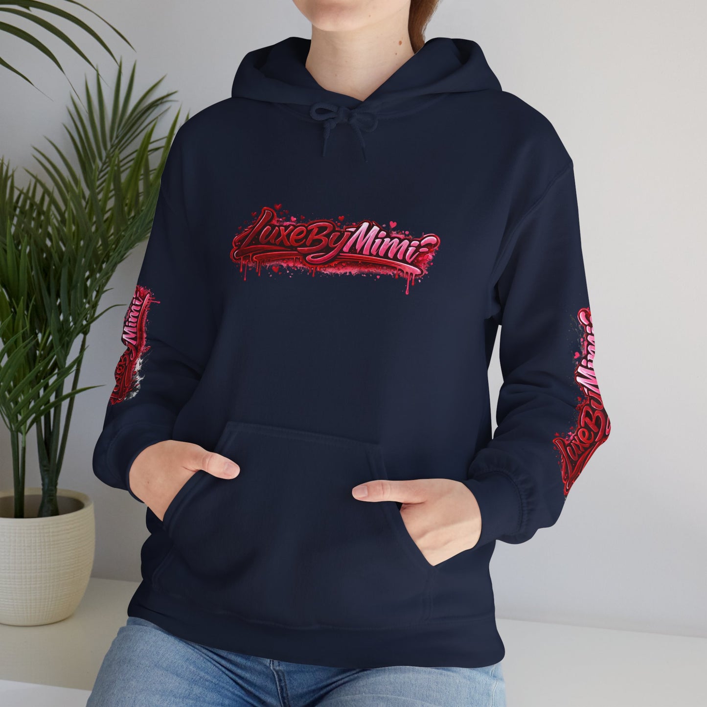 LuxeByMimi Brand Graffiti de Luxe Hoodie — Streetwear Pullover