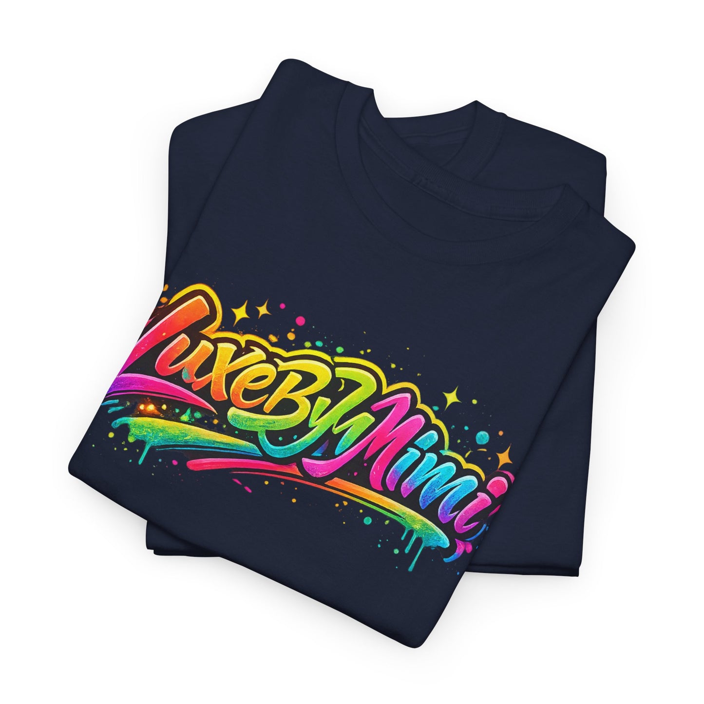 Graffiti Logo T-Shirt — 'Luxe By Mimi' Brand Colorful Streetwear Tee