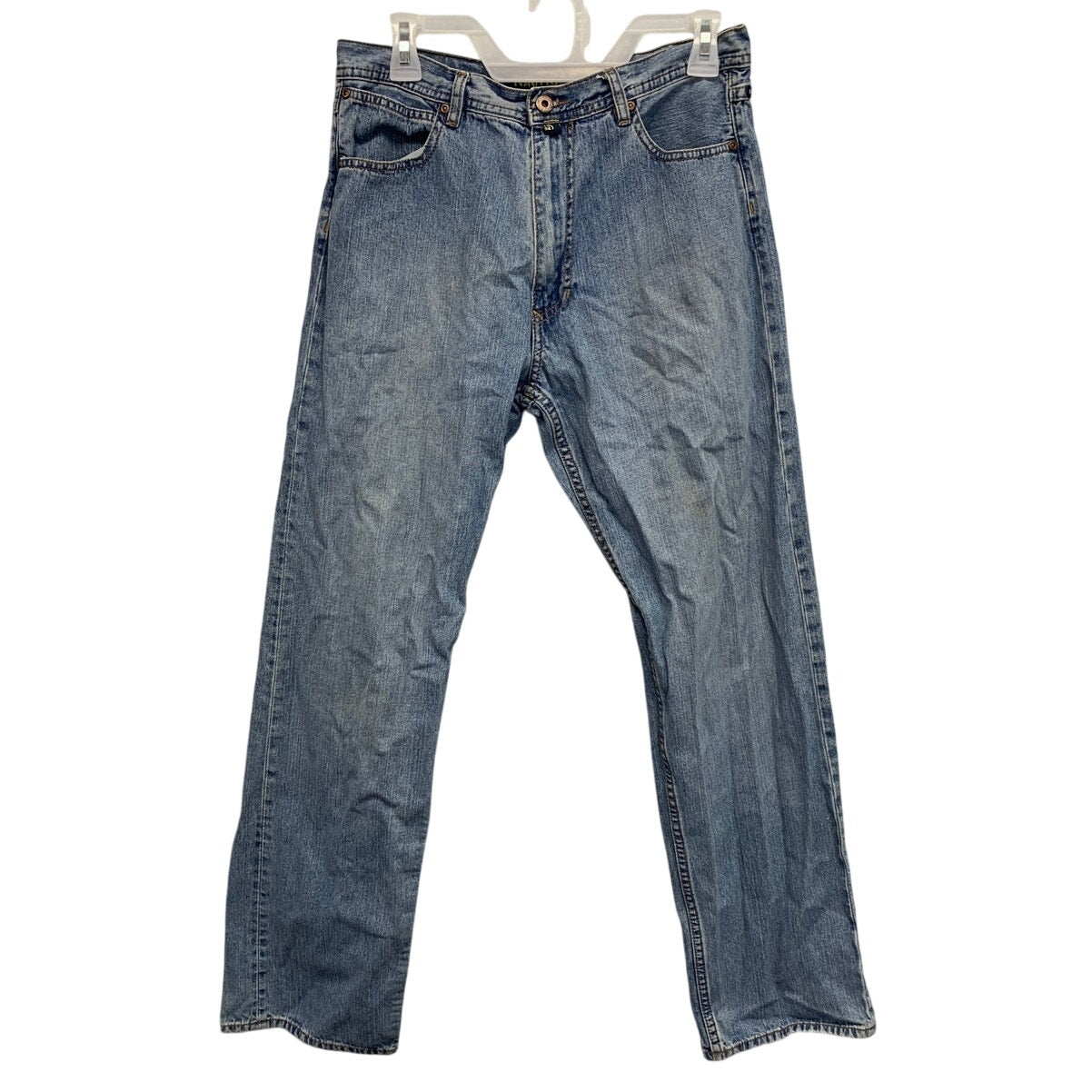 Nautica Jeans Mens 30 X 32 100% Cotton Straight Leg Light Wash Denim Blue Jeans