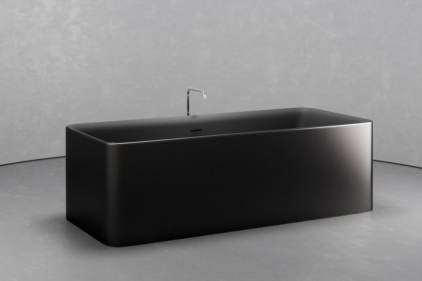 Freestanding Rectangular bathtub