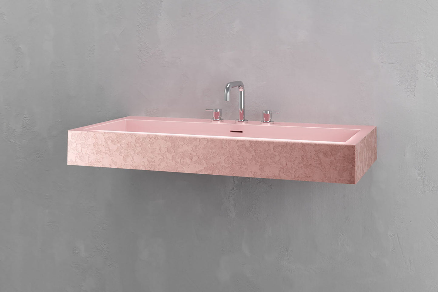Wall Mounted Rectangular Bathroom Sink