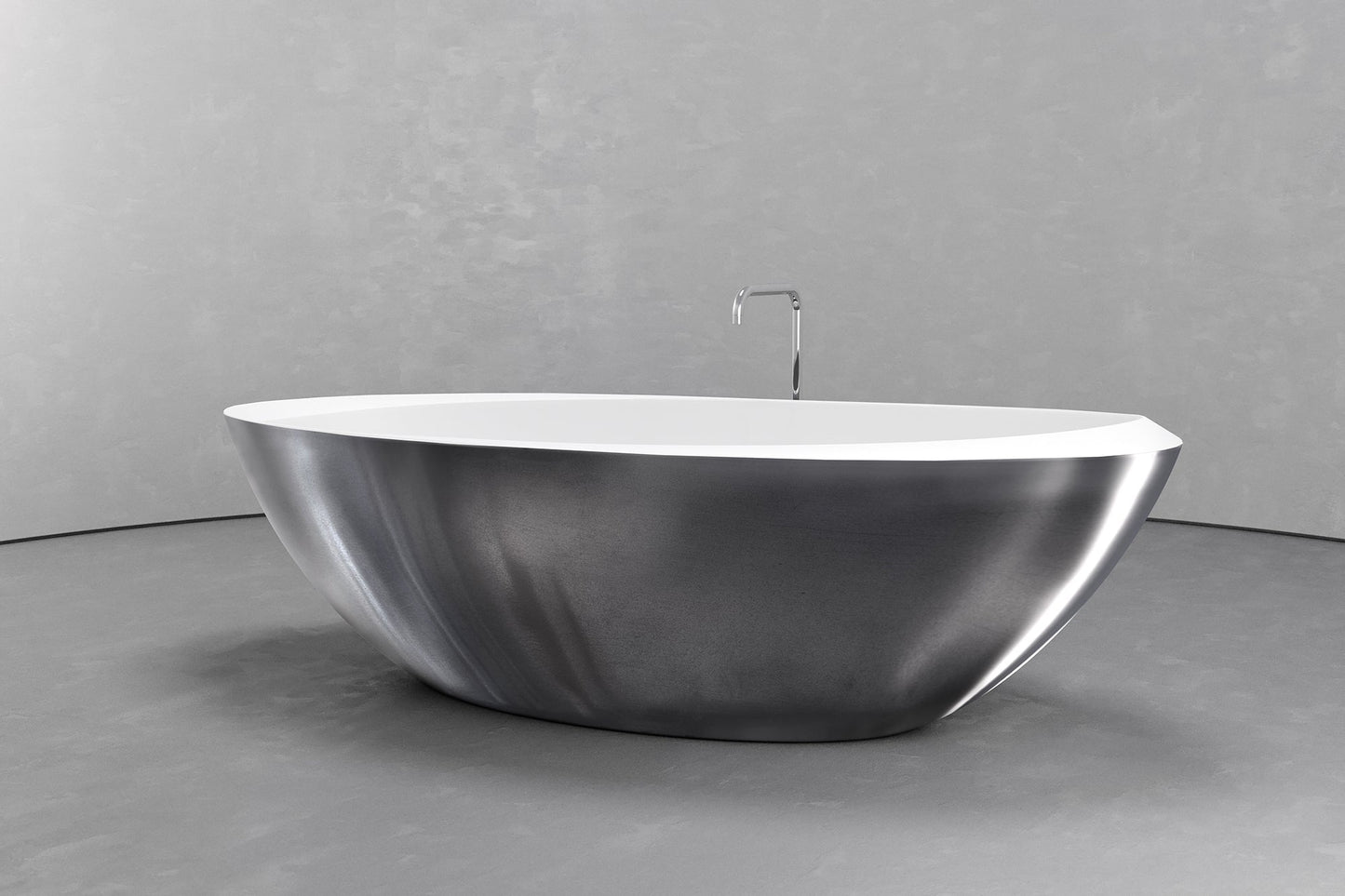Freestanding Oval bathtub