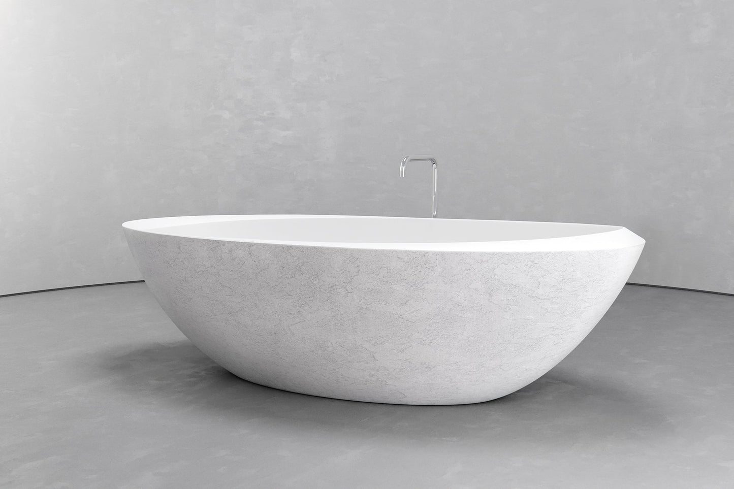 Freestanding Oval bathtub