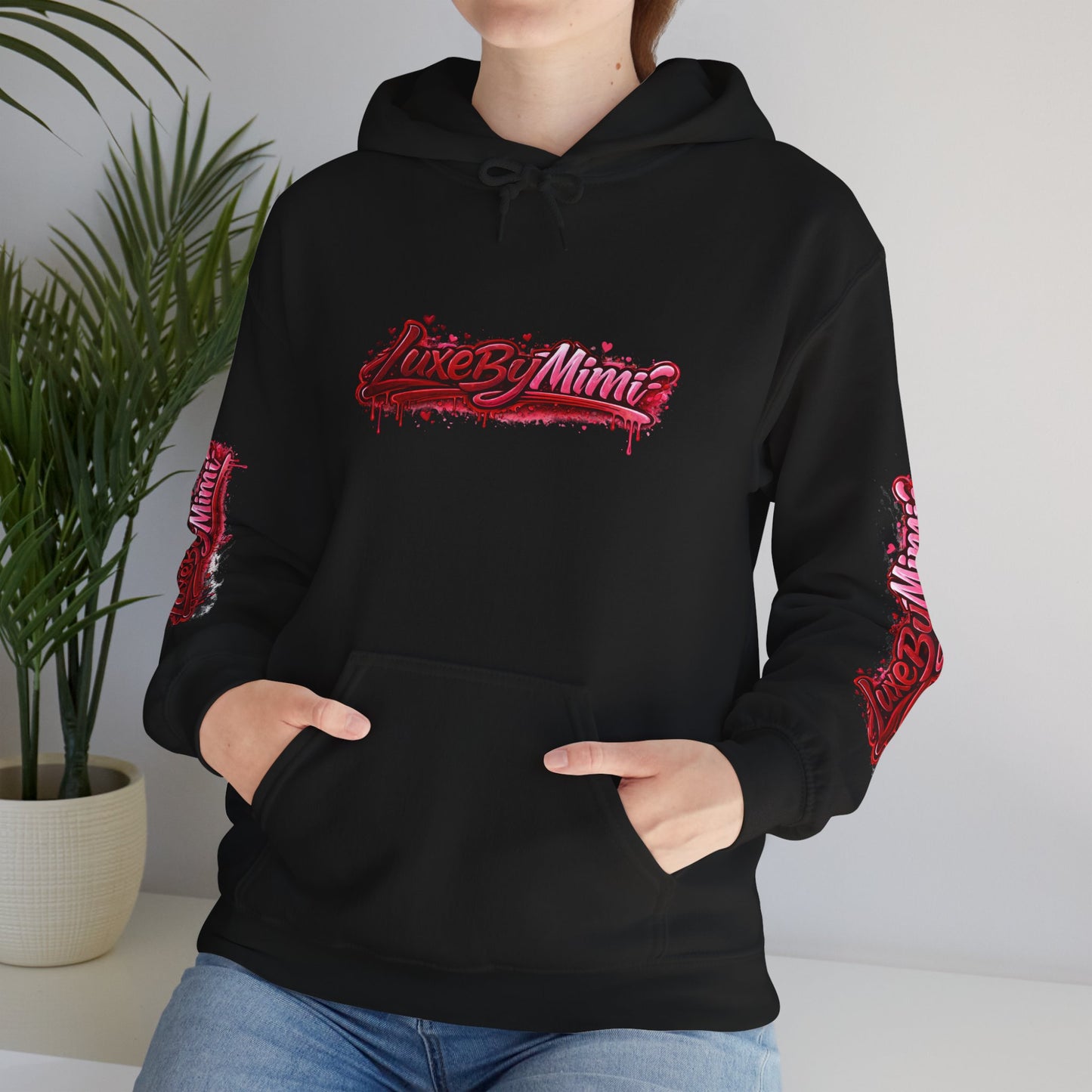 LuxeByMimi Brand Graffiti de Luxe Hoodie — Streetwear Pullover
