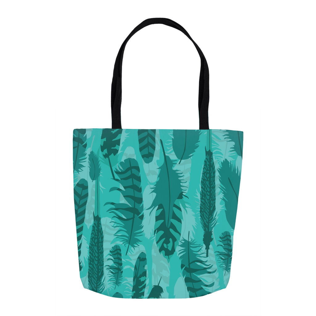 The Wanderer Teal Tote-0