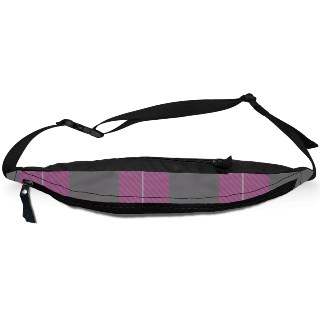 Plaid Pink Fanny Pack-1