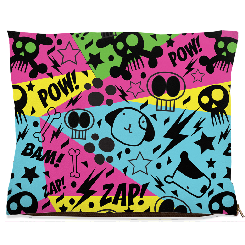 Graffiti Dog Bed-5
