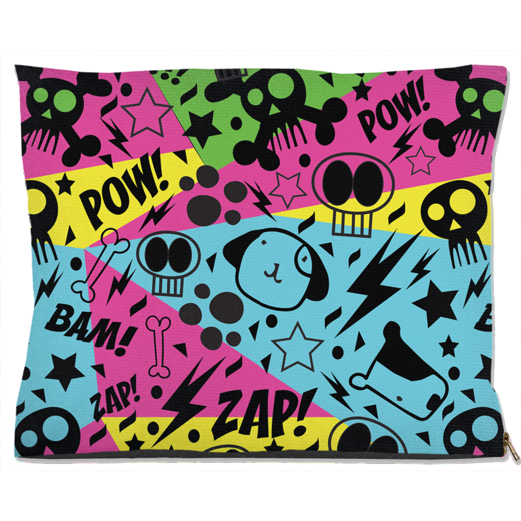 Graffiti Dog Bed-4