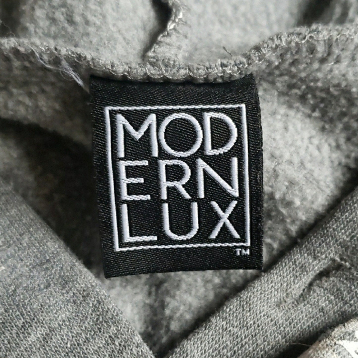 Modern Lux Juniors Medium Rebel Heathered Skull Long Sleeve Hoodie Sweatshirt
