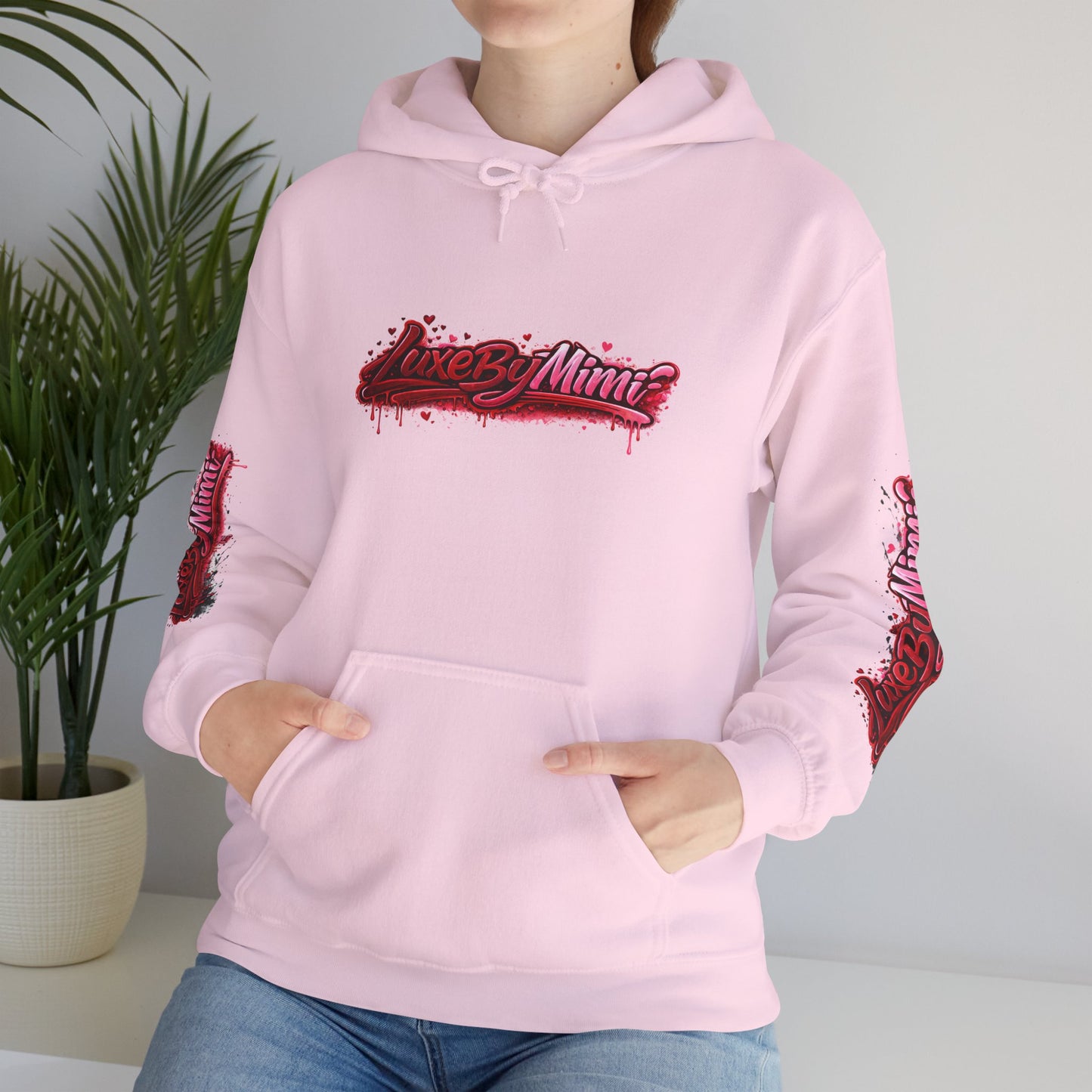 LuxeByMimi Brand Graffiti de Luxe Hoodie — Streetwear Pullover