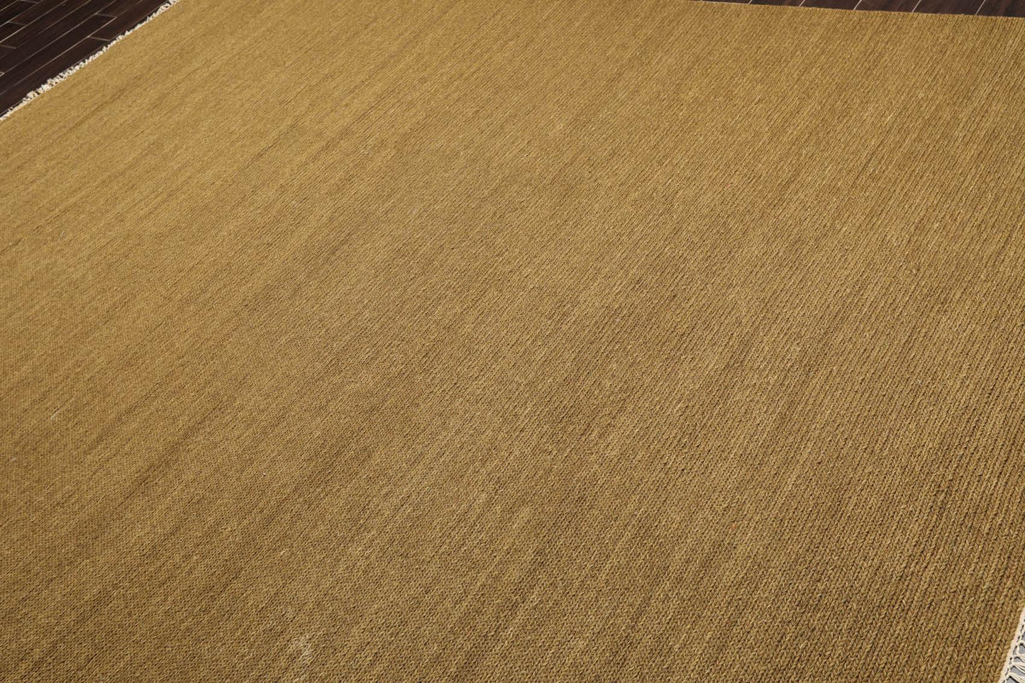 7'10" x 11' Loloi Camden Hand Knotted 100% Wool Flatweave Area Rug Olive Green-2
