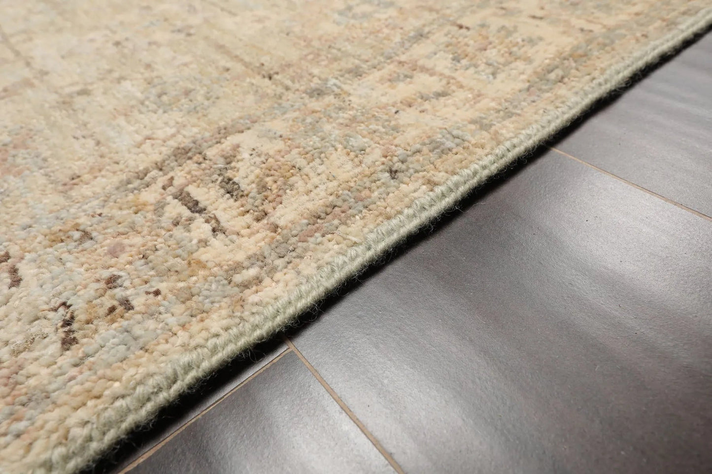 2'x3' Mint Hand Knotted Oushak Afghan Oushak Wool Oriental Area Rug-2