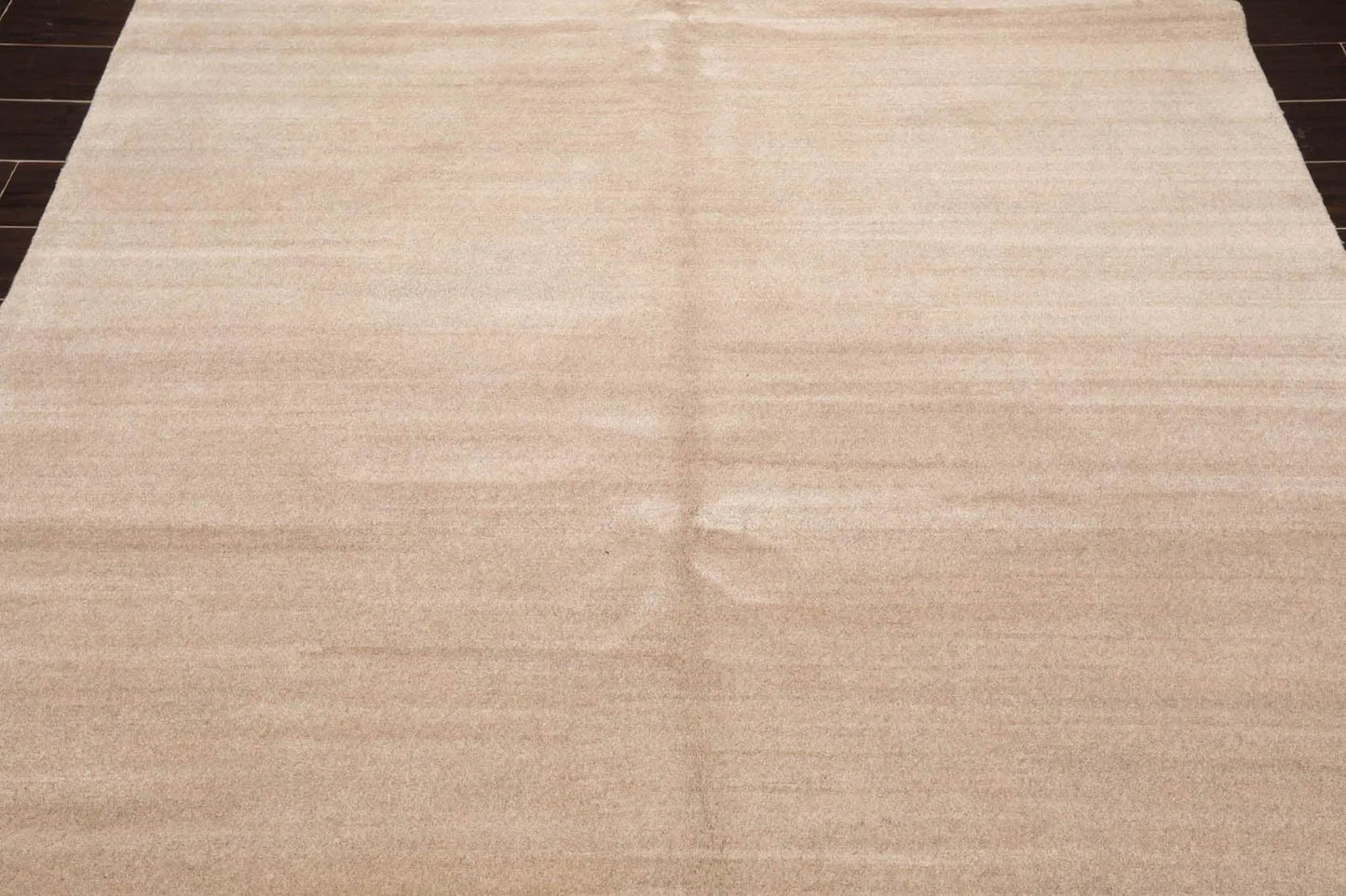 6' x 9' Hand Knotted Indo Tibetan 100% Wool Ombre Oriental Area Rug Oatmeal-4